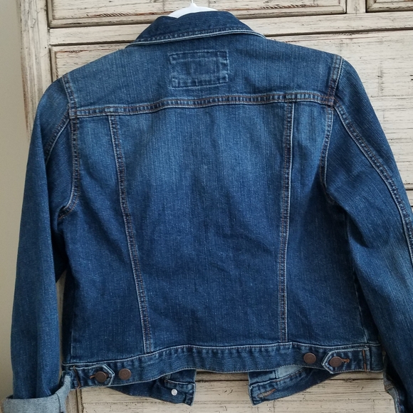 NEW! Loft Denium Jacket Size S - Picture 9 of 10